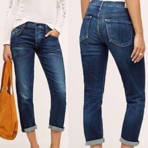 Citizens of Humanity NWOT Dylan cropped jeans